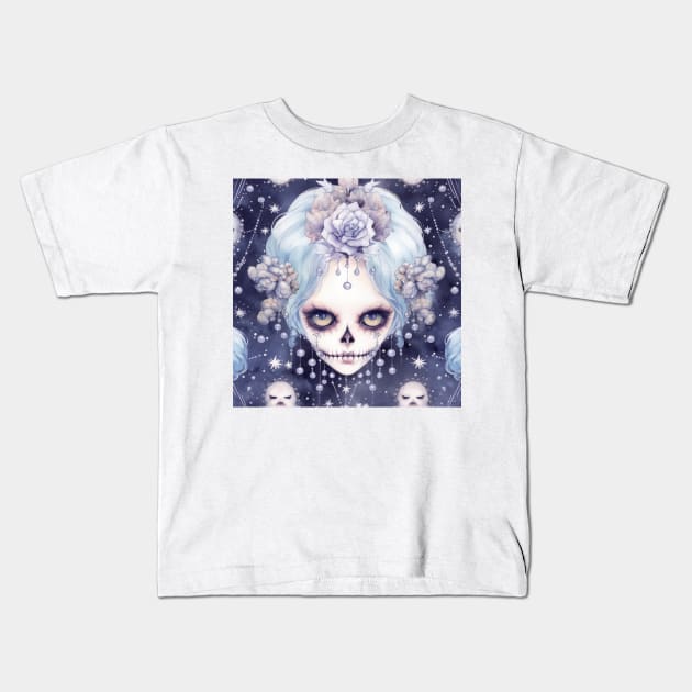 Evil Doll Kids T-Shirt by Enchanted Reverie